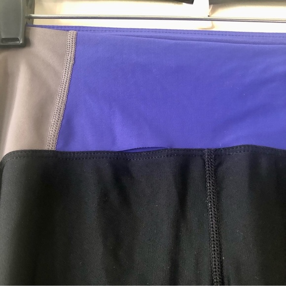 PrAna Cropped Nylon Blend Leggings Size Medium - Picture 3 of 6